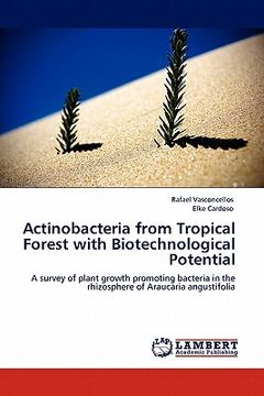 portada actinobacteria from tropical forest with biotechnological potential (en Inglés)