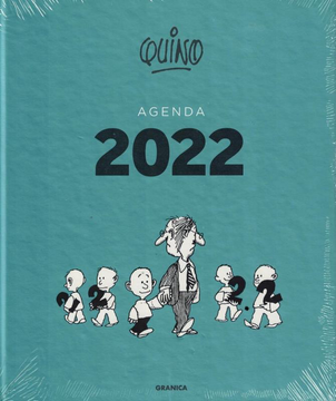portada Agenda 2022 Quino Encuadernada Azul