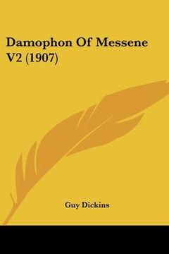 portada damophon of messene v2 (1907) (in English)