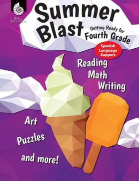 portada Summer Blast: Getting Ready for Fourth Grade (Spanish Language Support) 