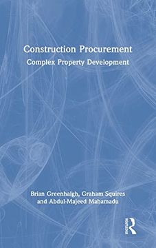 portada Construction Procurement: Complex Property Development (en Inglés)