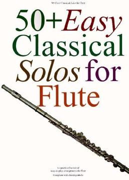 portada 50 Easy Classical Solos For Flute (Paperback) (in English)
