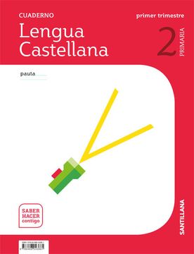 portada Cuaderno Lengua Pauta 2 Primaria 1 Trim Saber Hacer Contigo (in Spanish)