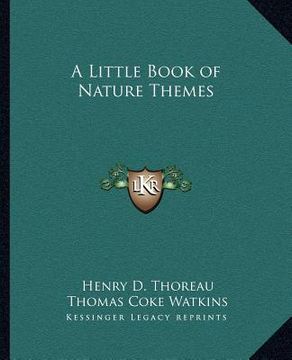 portada a little book of nature themes (en Inglés)