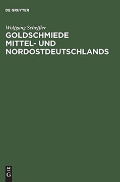 portada Goldschmiede Mittel- und Nordostdeutschlands (in German)