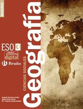 portada ContextoDigital Geografía Ciencias Sociales 3 ESO Madrid - 3 volúmenes