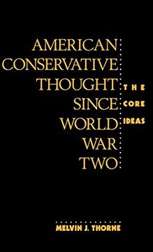 portada American Conservative Thought Since World war ii: The Core Ideas (Contributions in Political Science) (in English)
