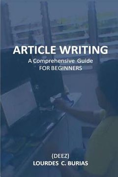 portada Article Writing: A Comprehensive Guide For Beginners (en Inglés)
