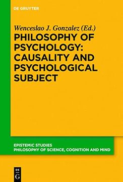 portada Philosophy of Psychology Causality and Psychological Subject Epistemic Studies, 38 (in English)