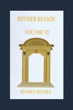portada Rhymer Reason: Volume III (en Inglés)