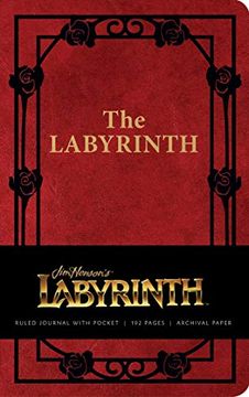 portada Labyrinth Hardcover Ruled Journal (80'S Classics) (en Inglés)