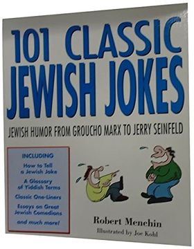 portada 101 Classic Jewish Jokes: Jewish Humor From Groucho Marx to Jerry Seinfeld