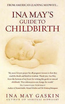 portada ina may's guide to childbirth. ina may gaskin (in English)