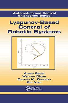 portada Lyapunov-Based Control of Robotic Systems (en Inglés)