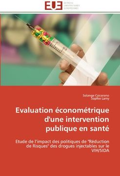 portada Evaluation Econometrique D'Une Intervention Publique En Sante