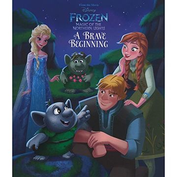 portada Disney Frozen Northern Lights a Brave Beginning (in English)