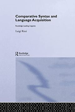 portada Comparative Syntax and Language Acquisition (en Inglés)