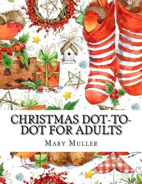 portada Christmas Dot-to-Dot For Adults: Dot-to-Dot Holiday Season Puzzles (en Inglés)