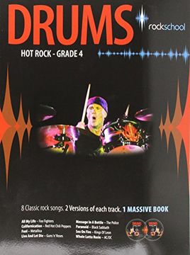 portada Rockschool Hot Rock Drums Grade 4