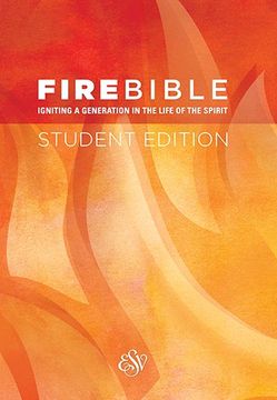 portada Fire Bible-Esv-Student (en Inglés)