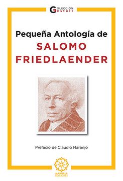 portada Pequeña Antología de s. Friedlaender (in Spanish)