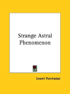 portada strange astral phenomenon (en Inglés)