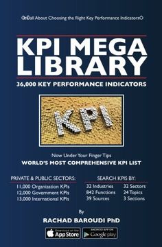 portada Kpi Mega Library: 36,000 key Performance Indicators (in English)