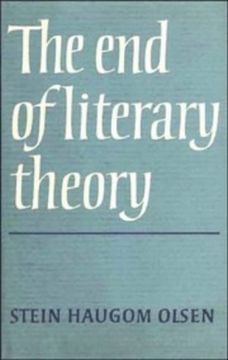 portada The end of Literary Theory (en Inglés)