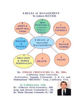 portada 8 Rules of Management To Achieve Success (en Inglés)