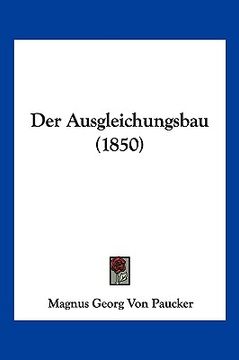 portada Der Ausgleichungsbau (1850) (in German)