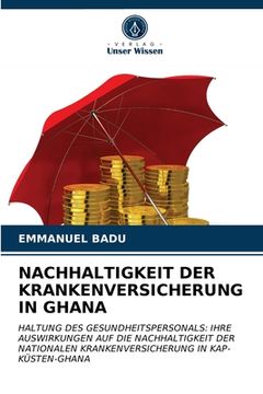 portada Nachhaltigkeit Der Krankenversicherung in Ghana (en Alemán)