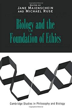 portada Biology and the Foundations of Ethics Paperback (Cambridge Studies in Philosophy and Biology) (en Inglés)