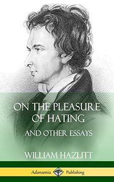 portada On the Pleasure of Hating: And Other Essays (Hardcover) (en Inglés)