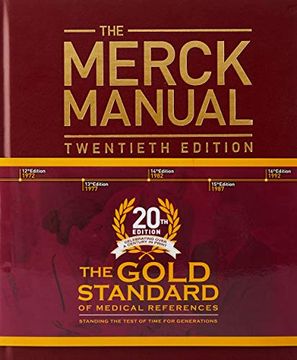 portada The Merck Manual of Diagnosis and Therapy, 20e (en Inglés)