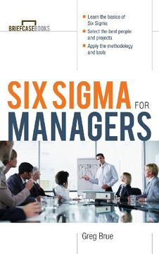 portada Six Sigma for Managers (Briefcase Books (Hardcover)) (in English)