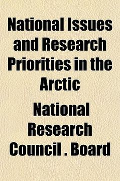 portada national issues and research priorities in the arctic