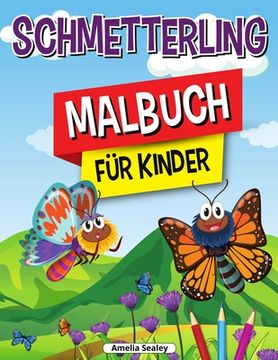 portada Schmetterling-Malbuch für Kinder: Charming Butterflies Coloring Book, Wunderschöne Designs mit niedlichen Schmetterlingen zur Entspannung und Stressab (in German)