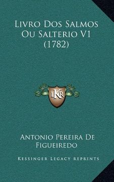 portada Livro dos Salmos ou Salterio v1 (1782) 