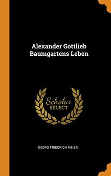 portada Alexander Gottlieb Baumgartens Leben 