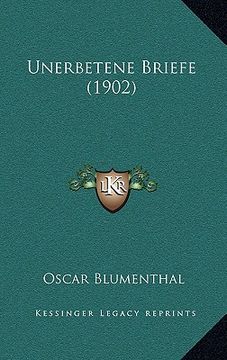 portada Unerbetene Briefe (1902) (in German)