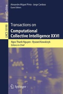 portada Transactions on Computational Collective Intelligence XXVI (en Inglés)