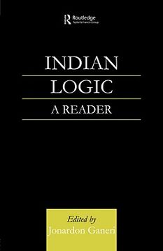portada indian logic: a reader (en Inglés)