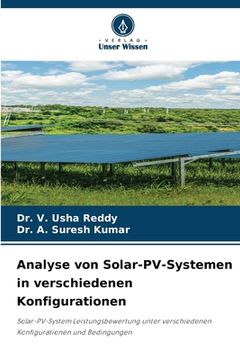 portada Analyse von Solar-PV-Systemen in verschiedenen Konfigurationen (en Alemán)