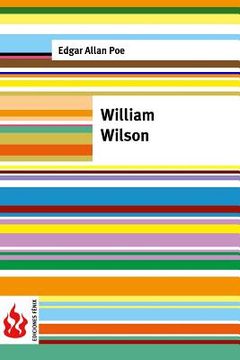 portada William Wilson: (low cost). Limited edition