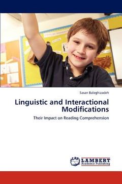 portada linguistic and interactional modifications (en Inglés)