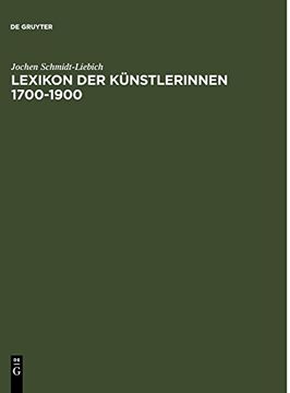portada Lexikon der Kunstlerinnen 1700-1900 (in German)