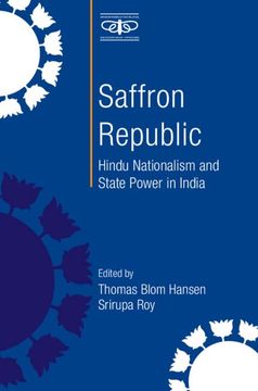 portada Saffron Republic: Hindu Nationalism and State Power in India (en Inglés)