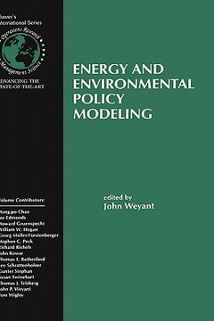 portada energy and environmental policy modeling (en Inglés)