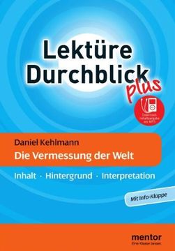 portada Die Vermessung der Welt: Inhalt - Hintergrund - Interpretation (in German)