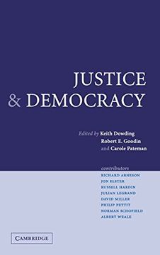 portada Justice and Democracy: Essays for Brian Barry (en Inglés)